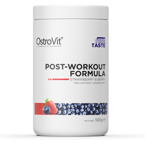OstroVit Post-Workout Formula BCAA Aminoskābju Maisījumi Aminoskābes Pēc Slodzes Un Reģenerācija