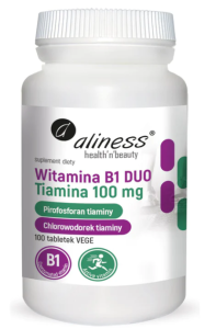 Aliness Vitamin B1 (Thiamine) DUO 100 mg