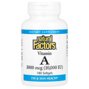 Natural Factors Vitamin A 10000 iu