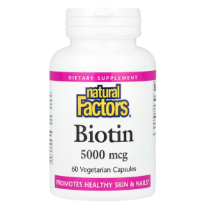 Natural Factors Biotin 5000 mcg