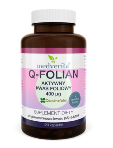 Medverita Q-Folate active folic acid 400 µg