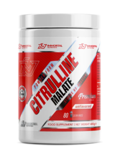 Immortal Nutrition Citrulline Malate L-Citrulīns Aminoskābes Pirms Treniņa Un Еnerģētiķi