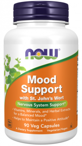 Now Foods Mood Support with St. John's Wort L-Teanīns Aminoskābes