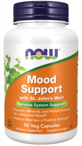 Now Foods Mood Support with St. John's Wort L-Theanine Amino Acids