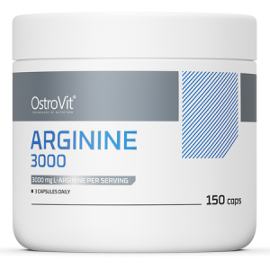 OstroVit Arginine 3000 L-Arginīns Aminoskābes Pirms Treniņa Un Еnerģētiķi