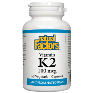 Natural Factors Vitamin K2 100 mcg