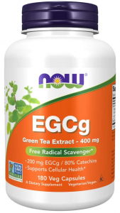 Now Foods EGCg Green Tea Extract 400 mg Zaļā Tēja