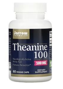 Jarrow Formulas Theanine 100 100 mg L-Teanīns Aminoskābes
