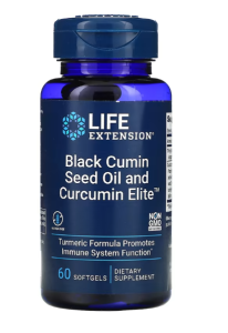 Life Extension Black Cumin Seed Oil and Curcumin Elite