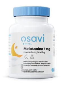 Osavi Melatonin 1 mg with Valerian and Lemon Balm