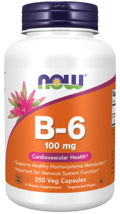 Now Foods Vitamin B-6 100 mg