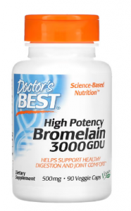 Doctor's Best Bromelain 3000 GDU 500 mg