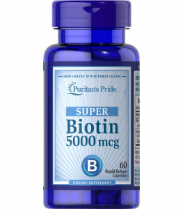 Puritan's Pride Biotin 5000 mcg