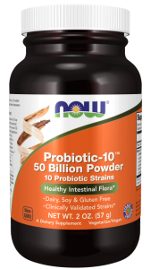 Now Foods Probiotic-10 50 Billion Powder