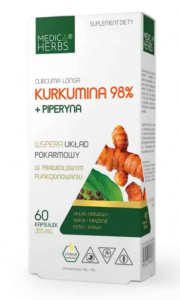 Medica Herbs Curcumin 98% + Piperine