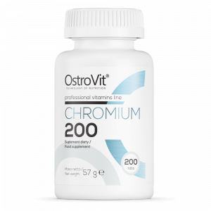 OstroVit Chromium Picolinate 200 mg Apetito kontrolė Svorio valdymas