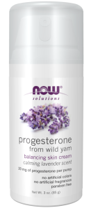Now Foods Progesterone with Lavender Balancing Skin Cream
