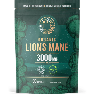 Wiseshrooms Lion's Mane Mushroom 3000 mg