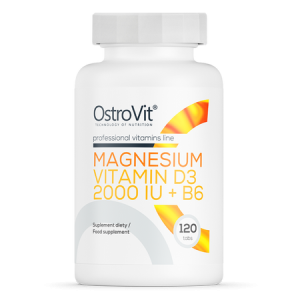 OstroVit Magnesium + Vitamin D3 2000 IU + B6