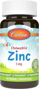 Carlson Labs Kid's Chewable Zinc