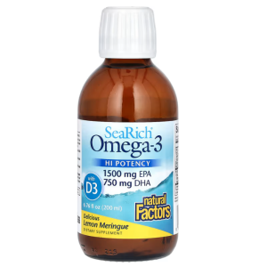 Natural Factors SeaRich Omega-3 with Vitamin D3