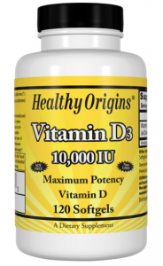 Healthy Origins Vitamin D3 10.000 iu