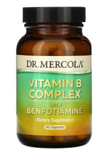 Dr. Mercola Vitamin B Complex with Benfotiamine