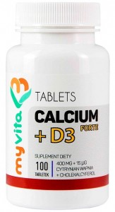 MyVita Calcium + D3 Forte