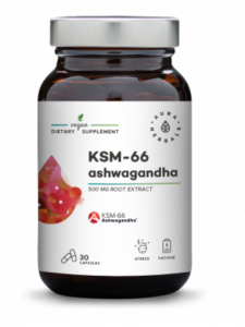 Aura Herbals Ashwagandha KSM-66 Root 500 mg