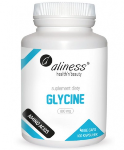 Aliness Glycine 800 mg L-glicinas Amino rūgštys