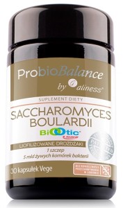 Aliness ProbioBalance Saccharomyces Boulardii 5 mld/250mg (Probiotic)