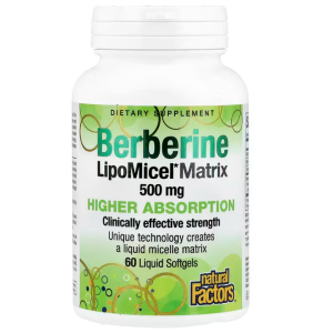 Natural Factors Berberine LipoMicel Matrix
