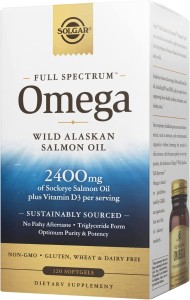 Solgar Full Spectrum Omega Wild Alaskan Salmon Oil