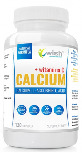 WISH Pharmaceutical Calcium 800 mg + Vitamin C 200 mg