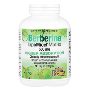 Natural Factors Berberine LipoMicel Matrix