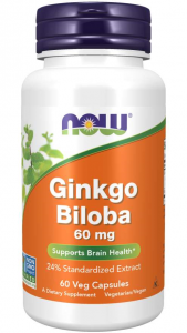 Now Foods Ginkgo Biloba 60 mg