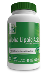 Health Thru Nutrition Alpha Lipoic Acid (ALA) 600 mg