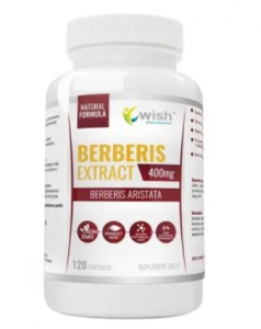 WISH Pharmaceutical Berberis Extract 400 mg