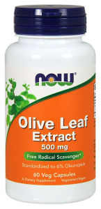 Now Foods Olive Leaf Extract 500 mg