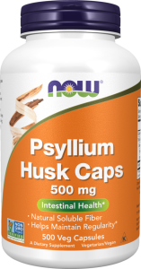 Now Foods Psyllium Husk Caps 500 mg