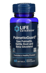 Life Extension PalmettoGuard Saw Palmetto Nettle Root with Beta-Sitosterol