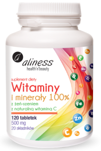Aliness Vitamins and minerals 100%