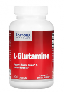 Jarrow Formulas L-Glutamine 1000 mg L-glutamiin Aminohapped