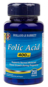 Holland & Barrett Folic Acid 400 mcg