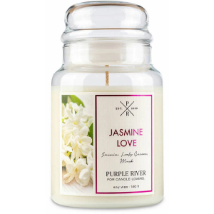 Purple River Scented Candle Jasmine Love