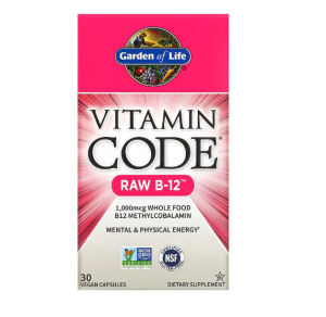Garden of Life Vitamin Code RAW B-12