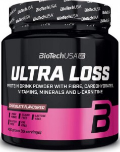 Biotech Usa Ultra Loss Shake L-Carnitine Meal Replacement Proteins Weight Management For Women