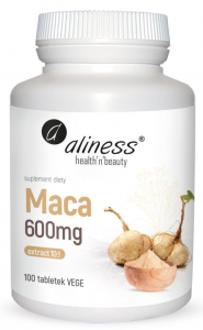 Aliness Maca extract 10: 1 600 mg