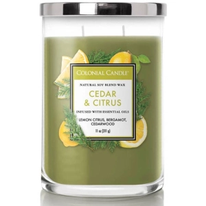 Colonial Candle® Aromātiskā Svece Cedar Citrus