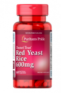 Puritan's Pride Red Yeast Rice 600 mg